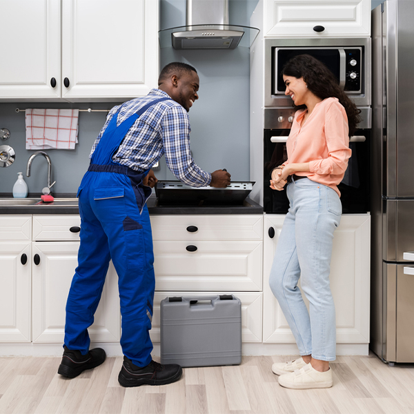 can you provide an estimate for cooktop repair before beginning any work in Inwood Iowa